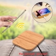 thumbnail image 4 of Unatoiry Portable Wireless Charger Slim Wood Charging Pad For 11 8 Plus 9 Smart 70cm 1Set, 4 of 6