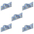 thumbnail image 2 of Baohd Exquisite Workmanship PVC Waterproof Waist Line For Wall Retro Fashion And Easy Blue lantern flower 5Set, 2 of 6