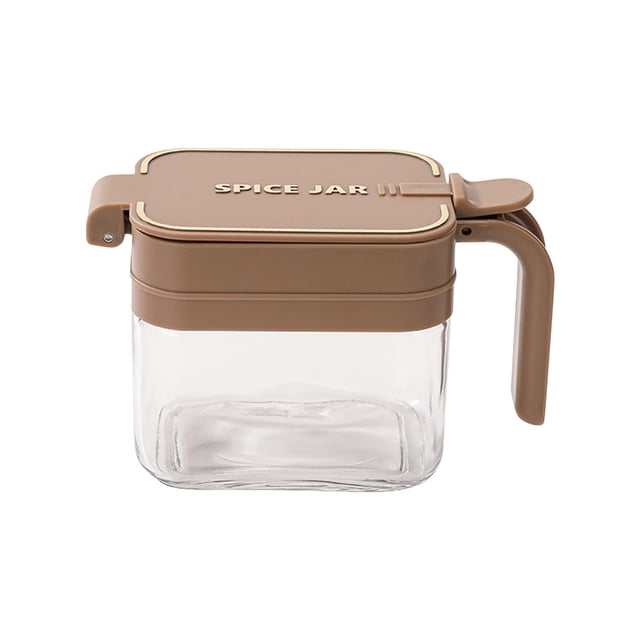 Fridja Sales Kitchen Condiment Box Household Condiment Bottle Condiment Jar Condiment Jar Condiment Jar Storage Box Spoon Condiment Bottle Kitchen Decor