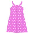 thumbnail image 3 of LOVZFMLL 2-12 Years Girls' Summer Casual Sleeveless Round Neck Button With Pockets Dress, 3 of 3