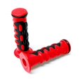thumbnail image 2 of Krator ATV / PWC Gel Hand Grips Red Left & Right Handgrip Compatible with Yamaha Blaster, 2 of 5