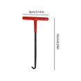 thumbnail image 3 of Agiufgs 6.29 Inch Steel Motorcycle Spring Puller Tool, Heavy Duty Exhaust & Brake Spring Hook for Professional Mechanic Repair Kit, Essential Maintenance, 3 of 8