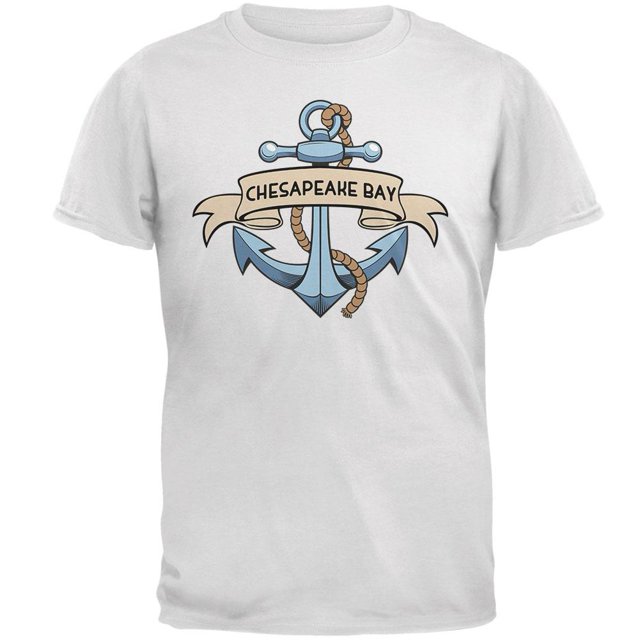 Anchor at Chesapeake Bay Mens T Shirt