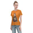 thumbnail image 4 of T-Shirt Basique à Manches Courtes pour Femmes Demon Slayer Blade Tanjiro, 4 of 6
