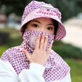 thumbnail image 5 of Yhmxh Summer Protection Faces Shield Sun Hat With Windproof Designs Solar-Powered Fan For Cycling Tea Picking And Outdoor Travel Lightweight & Waterproof Camping Gear Outdoors and Sports, 5 of 5