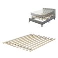 thumbnail image 5 of Mayton, 0.75-Inch Standard Vertical Mattress Support Wooden Bunkie Board/Slats, Queen, Beige, 5 of 5