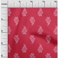thumbnail image 1 of oneOone Cotton Cambric Fabric Leaves & Floral Block Decor Fabric Printed BTY 56 Inch Wide, 1 of 4