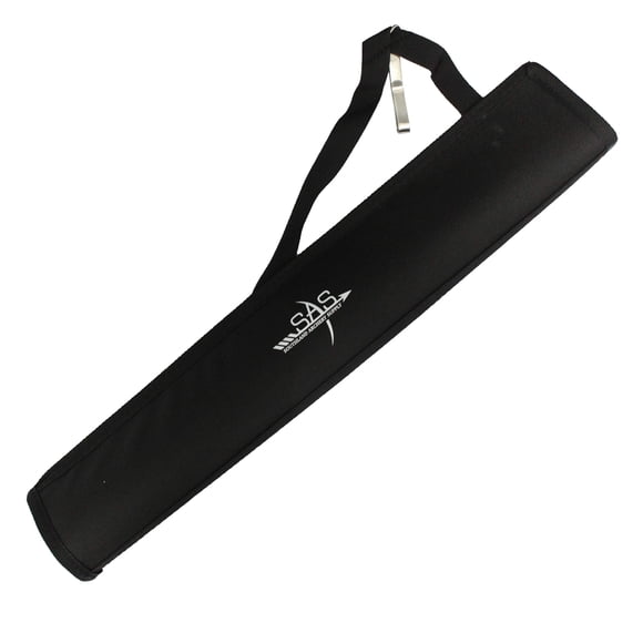 Tube Latéral de Tir à l'Arc avec Clip Ceinture (Noir)