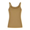 thumbnail image 1 of Yuyuzo Plus Size Tank Tops for Women Ribbed Knit Sleeveless Crop Tops Round Neck Slim Fitted Soft Base Layer Camis Tees, 1 of 5