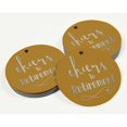 thumbnail image 3 of Inkdotpot Pack Of 50 Real Silver Foil Paper Tags Cheers To Retirement Favor Hang Tags, 3 of 6