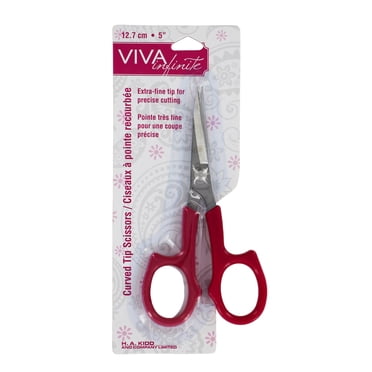 UNIQUE CREATIV Viva Infinite Curved Scissors, 12.7 cm (5 in)