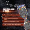 thumbnail image 4 of Hoverboard pour Ados et Adultes (Système hoverstar 2.0), Couleur Chrome et Design Coloré Hooverboard Haut-Parleur Bluetooth Huverboard avec Lumière LED Roues Clignotantes Trottinette Électrique Auto-Équilibrée Certifiée, 4 of 7