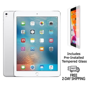 Rénovés Apple iPad 6th Gen A1893 (WiFi) 32GB Argent (Grade A+) avec verre trempé pré-installé