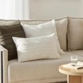 thumbnail image 2 of Bouclair Coussin Décoratif Blanc Lindy 20x20 Po (51x51 cm), 2 of 10