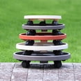 thumbnail image 3 of Plastic Tray Movable Holder Flower Pot Rack  Wheels For Women Girls Removable  Portable Plant Stand, 3 of 16
