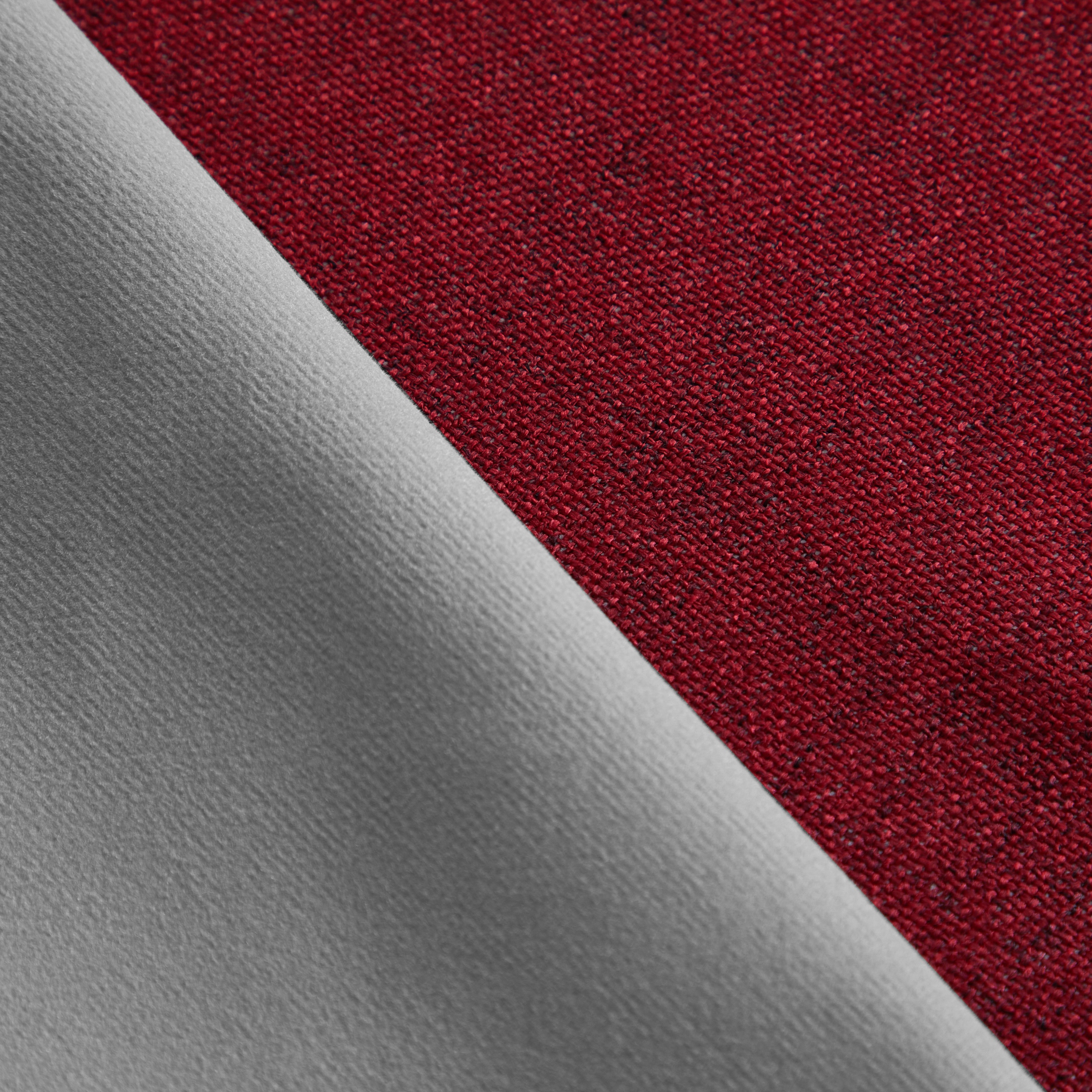 Mainstays Solid Twill Blackout Curtain Panel and Sheers, Set of 4, Merlot, 27.5" W x 84" L
