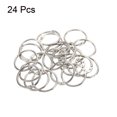 thumbnail image 3 of Unique Bargains 1.5' OD Office Book Rings, Silver, 24 Count, 24 Pack, 3 of 5