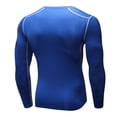 thumbnail image 3 of Qertyioot Men's Fall Winter Fitness Long-sleeved Zipper Casual Hoodie Quick-drying Sports Sweatshirt, 3 of 5