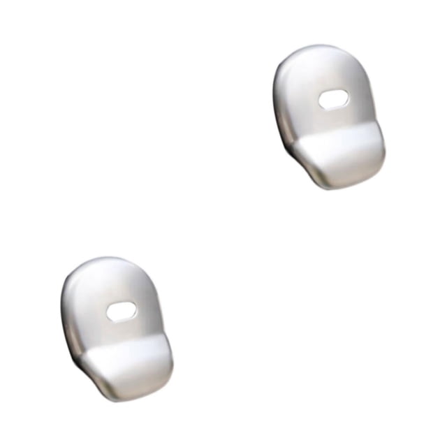 Youkk Stylish And Easy Installation Rear Door Handle Trim Exterior Durable And Long-Lasting ABS Materials Silver 2Set