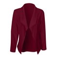 thumbnail image 4 of Timegard Lightweight Jacket Women Long Sleeve Cropped Blazer Casual Business Open Front Work Jackets, 4 of 5