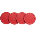 thumbnail image 4 of Red Air Hockey Pusher Classic Game Air Hockey for Entertainment Table Game, 4 of 6