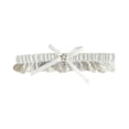 thumbnail image 3 of Elegant Wedding Suspenders for Bride with Lace Design and Rhinestone Accessory for Bridal Attire and Festive Celebrations, 3 of 3