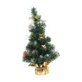 thumbnail image 1 of 16inch Tabletop Christmas Tree Christmas Ornament for Festival Desktop Home Golden, 1 of 8