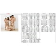 thumbnail image 4 of Family Pyjamas Matching Sets Halloween Pumpkin Sleepwear for Baby Adults and Kids Holiday PJS Set, 4 of 5
