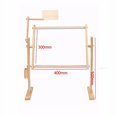 thumbnail image 2 of Adjustment Solid Wooden Frames Tabletop Crossstitch Embroidery Floor Stand For Needlework Sewing Handmade Tools Cross Bracket, 2 of 10