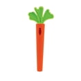 thumbnail image 3 of Nûby 100% Soft Silicone Carrot Tube Baby Teether, for Children 3 Months+, 3 of 6