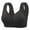 Black, variant on Timegard Front Closure Bras for Women Full Coverage No Underwire Seniors Bras Comfort Everyday Underwear