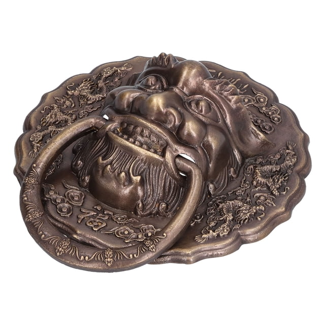 Door Knocker, Double Door Handle Easy To Use Heavy Pull For Double Door For Wooden Door Courtyard