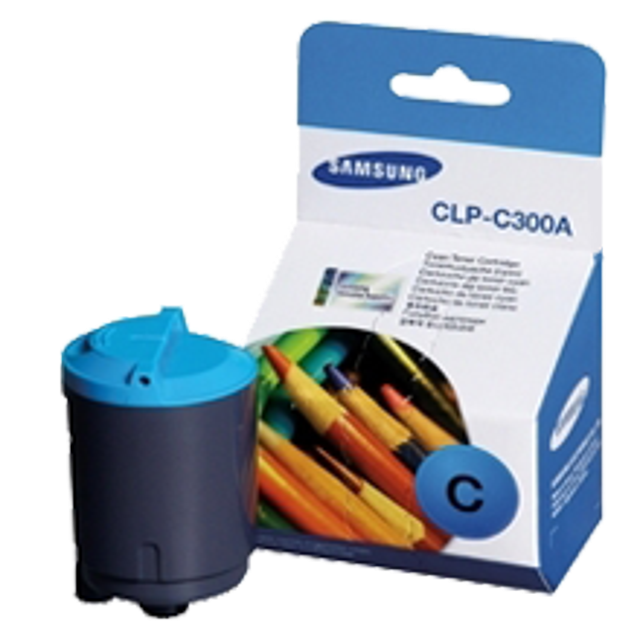 Marque Nouvelle Cartouche de Toner Laser CLP-C300A Original Cyan