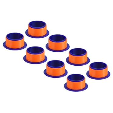 Unique Bargains 3inch Shrink Wrap Handle, 8 Pcs Stretch Wrap Dispenser Stretch Film Dispenser Plastic Hand for Furniture, Purple