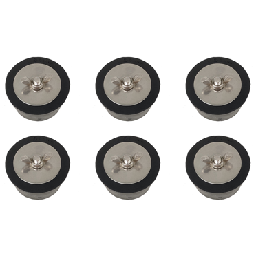 6 Pcs Rubber Stopper Plug Swimming Pool Winterizing Plug for 2 Inch Pipe Hole Swimming Pool Accessories Garden Tools