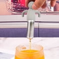 thumbnail image 1 of PEONAVET Silicone Tea Infuser Human Shaped Tea Filter Tea Making Machine Stainless Steel Tea Glass Tea Making Machine Tea Filter Creative Tea Glass, 1 of 4