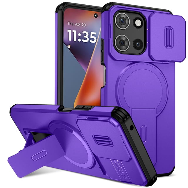 TYJKeJi Case with Kickstand Drop Resistant Shockproof Case For Moto G 2025 For Motorola g 2025
