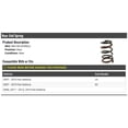 thumbnail image 3 of Marketplace Auto Parts , Ressort à Bobine Arrière - Compatible avec 2006-2012, 2014 Kia Sedona, 3 of 4