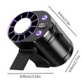 thumbnail image 2 of Tong Compact Air Cooler Fan With — Portable In Personal Device For Auto Use Vent Fan For Desk USB Powered High Speed Airflow And Quiet, 2 of 5