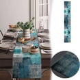 thumbnail image 1 of Riforla Chemin de Table et Ensemble de Tapis Nappe Élégante pour Table à Thé et Table Basse Bannière de Table Décorative Bleu, 1 of 8