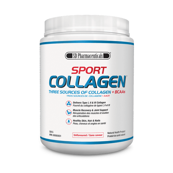 SD Pharmaceuticals Sport Collagen - 526g - 41 Servings - Muscle Recovery - Joint Support - Healthy Skin, Hair & Nails