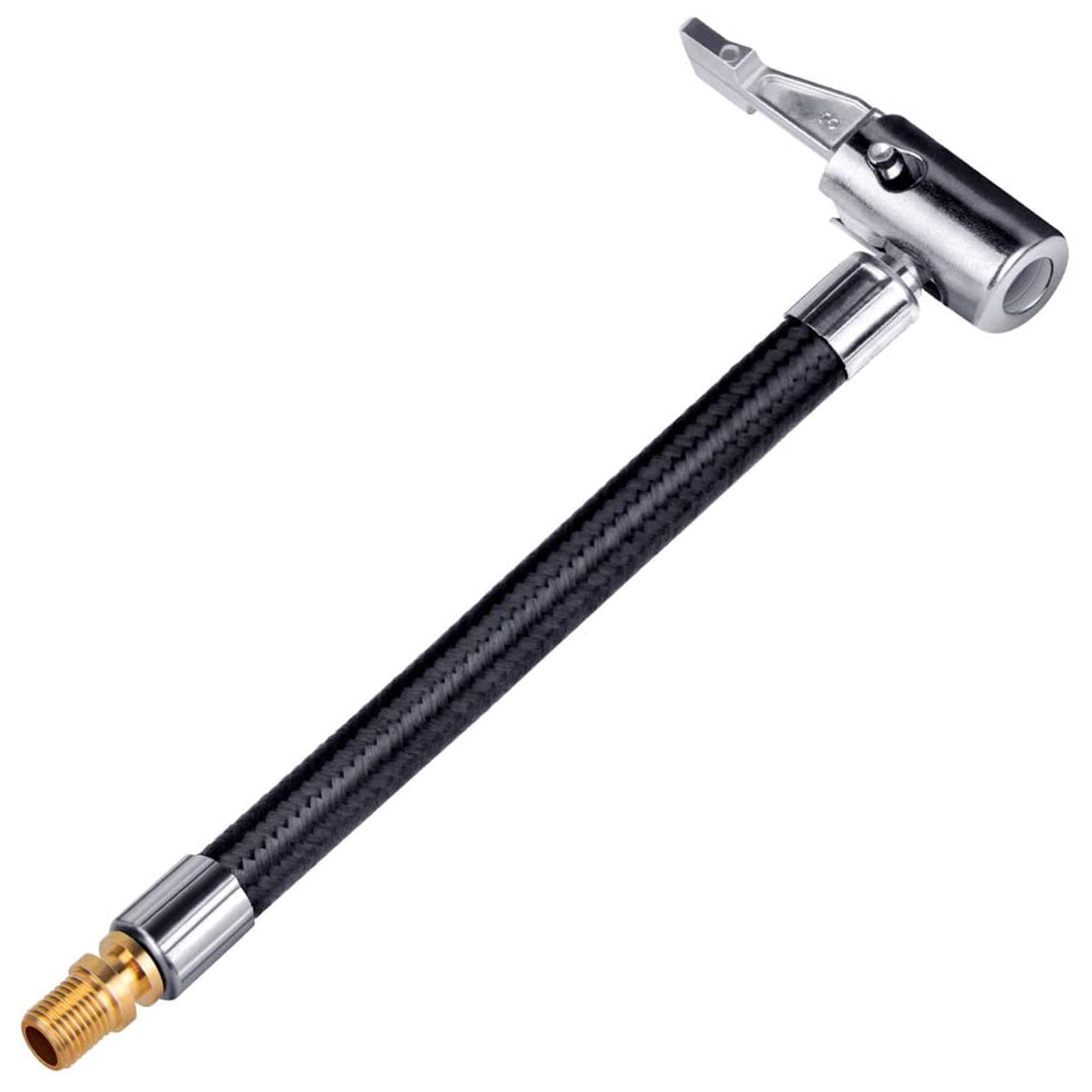 Air Inflator Hose,Inflator Compressor Pump Compressor Pump Adapter Inflatable Tube Tire Tube Tire Valve Inflator Compressor Valve Pipe Air Inflator Inflatable Tube Bike Air Inflator Qinquan