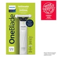 thumbnail image 1 of OneBlade Intimate Handle, easy & skin friendly intimate shave, 1 of 7