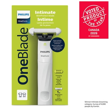 OneBlade Intimate Handle, easy & skin friendly intimate shave