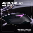 thumbnail image 2 of Logitech G502 X PLUS LIGHTSPEED Wireless RGB Gaming Mouse - Optical mouse with LIGHTFORCE hybrid switches - Black, 2 of 4