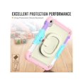 thumbnail image 3 of Case for iPad (A16) 11th Generation 11 Inch 2025, iPad 10th Generation 10.9 inch 2022, Shockproof Protective Cover with Screen Protector, Rotating Stand, Hand/Shoulder Strap, Stylus Pen, 3 of 7