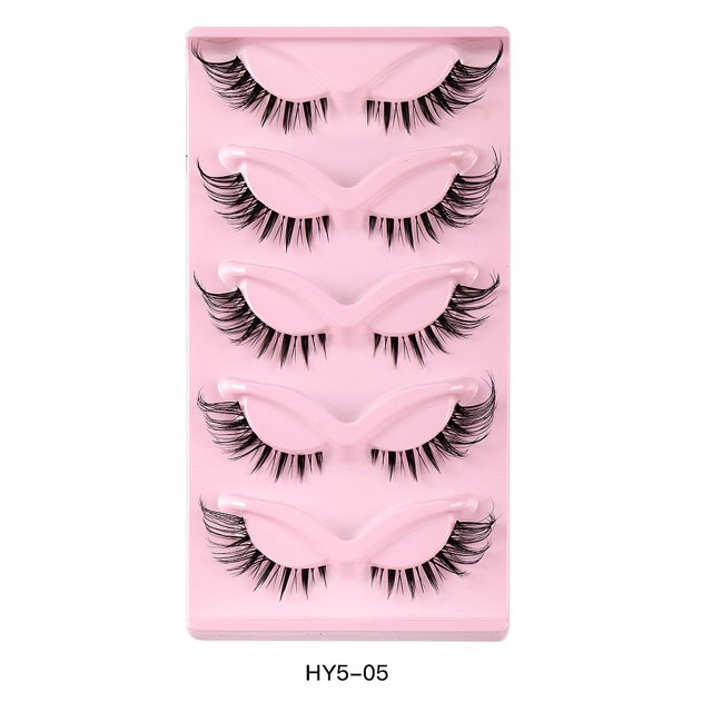 mtvxesu Lash Enhancers 5 Pairs Eye Natural Look False Eyelashes Sale