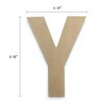 thumbnail image 1 of Lettre Y en bois du décor Lerman, 1 of 4