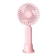 thumbnail image 1 of USB Mini Handheld Fan Outdoor Portable Rechargeable Cooling Fan with Mobile-Phone Holder for Outdoor Travel, 1 of 8