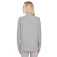 thumbnail image 2 of Ladies' CrownLux Performance ClubhouseMicro-Stripe Quarter-Zip - BLACK - 2XL, 2 of 3